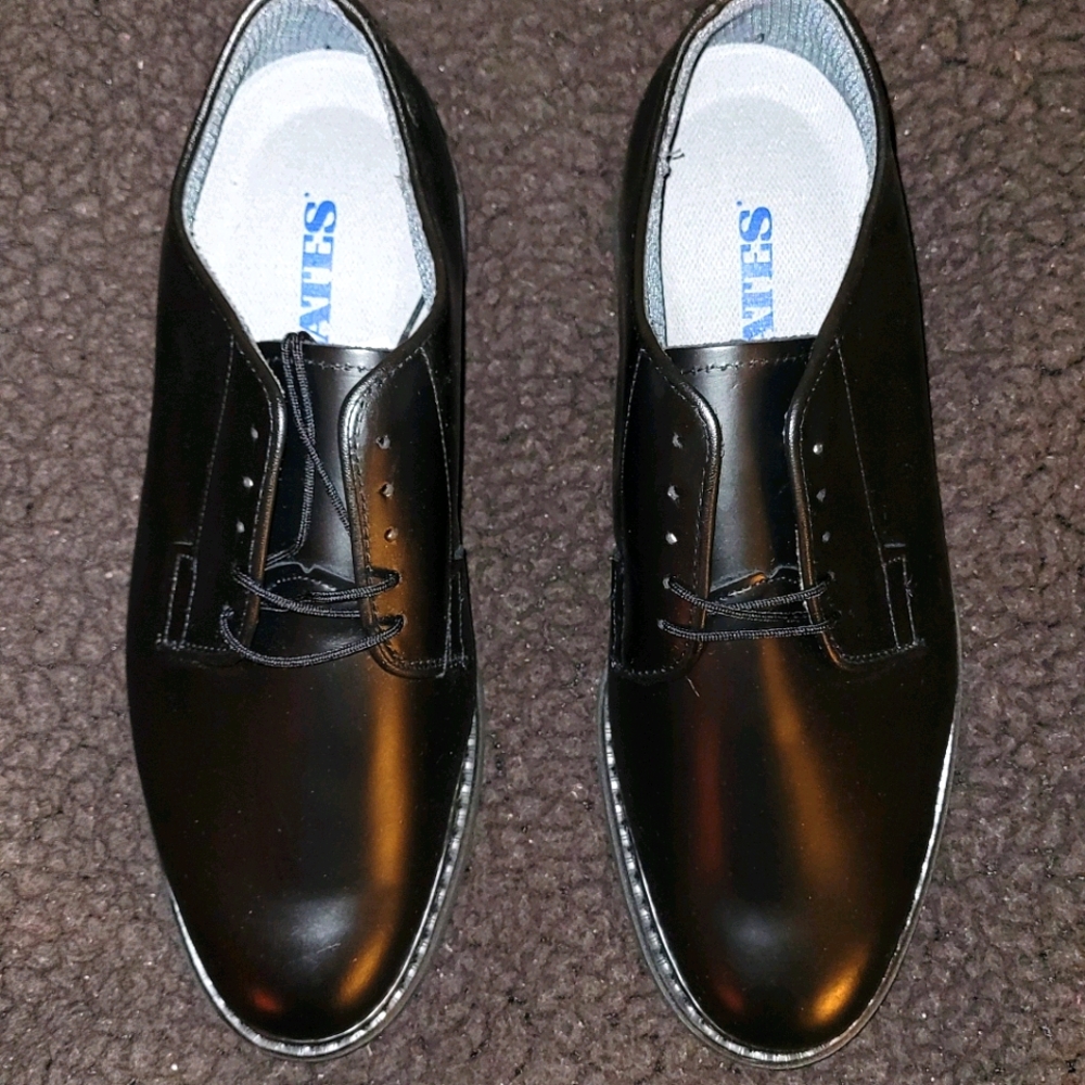 New Men's Leather Uniform Oxford shoes